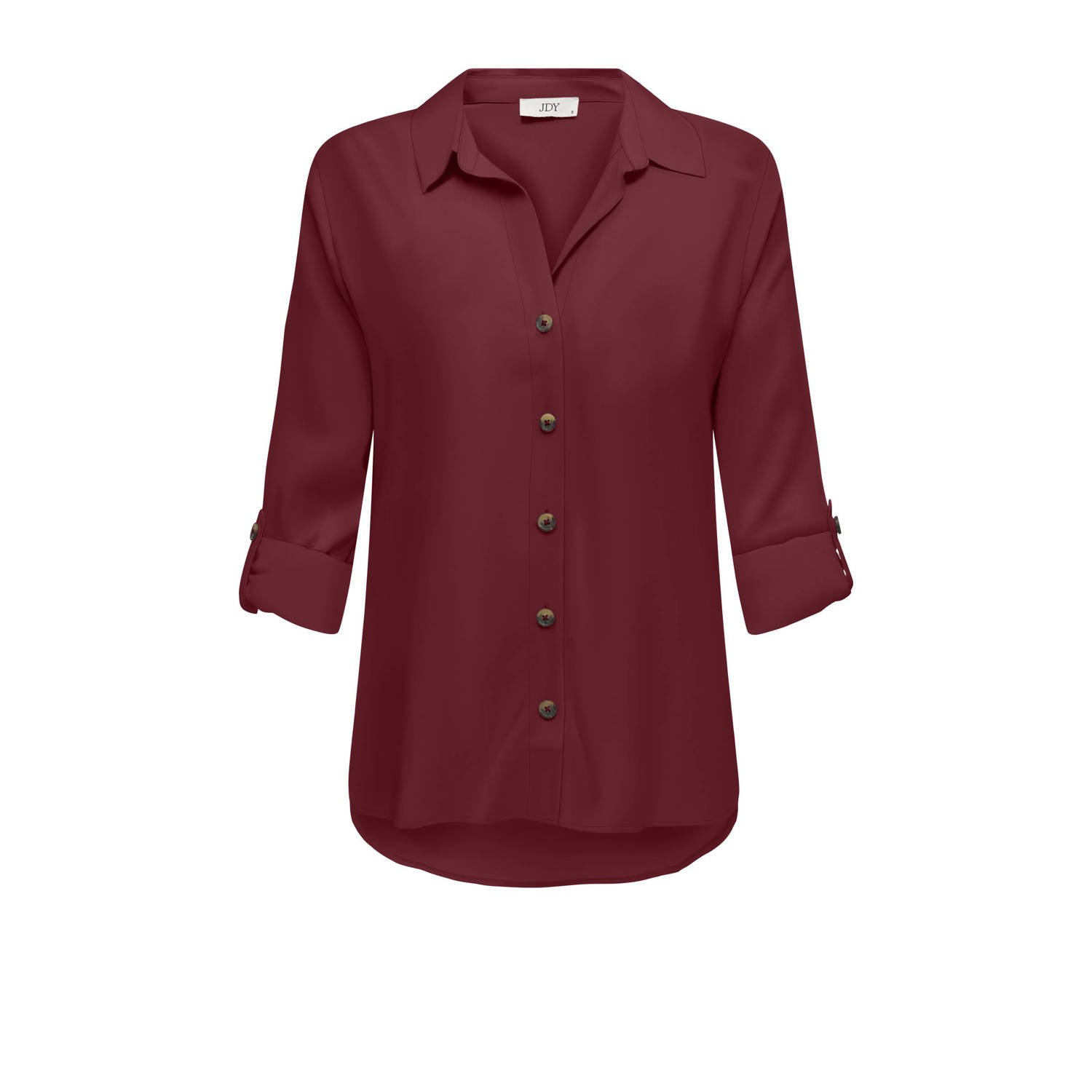 JDY blouse donkerrood