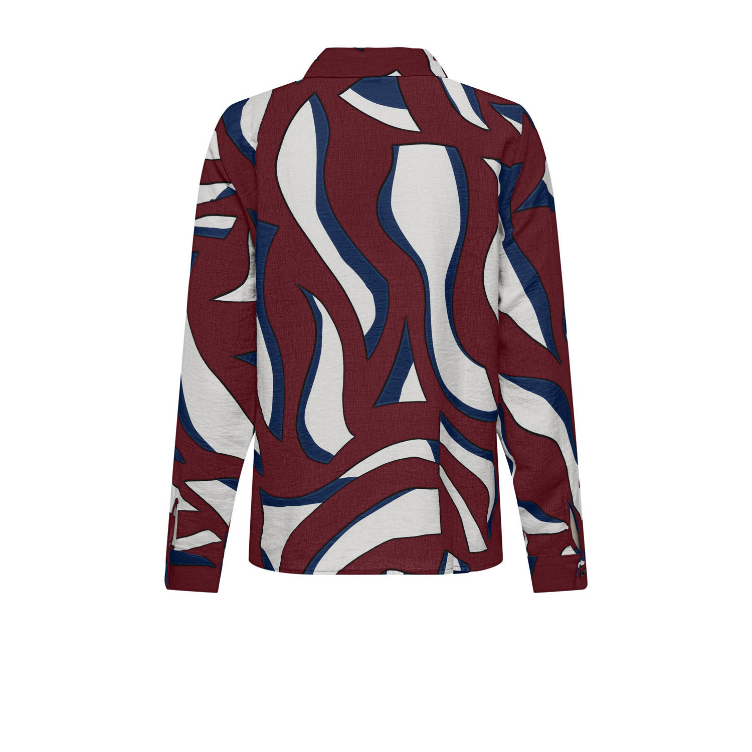 JDY blouse donkerrood