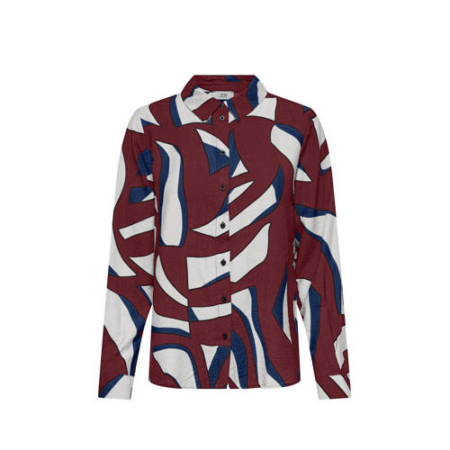 JDY blouse donkerrood afbeelding