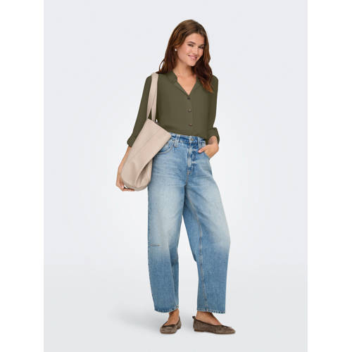 JDY blouse donkergroen afbeelding