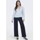 JDY high waist straight leg jeans dark blue denim