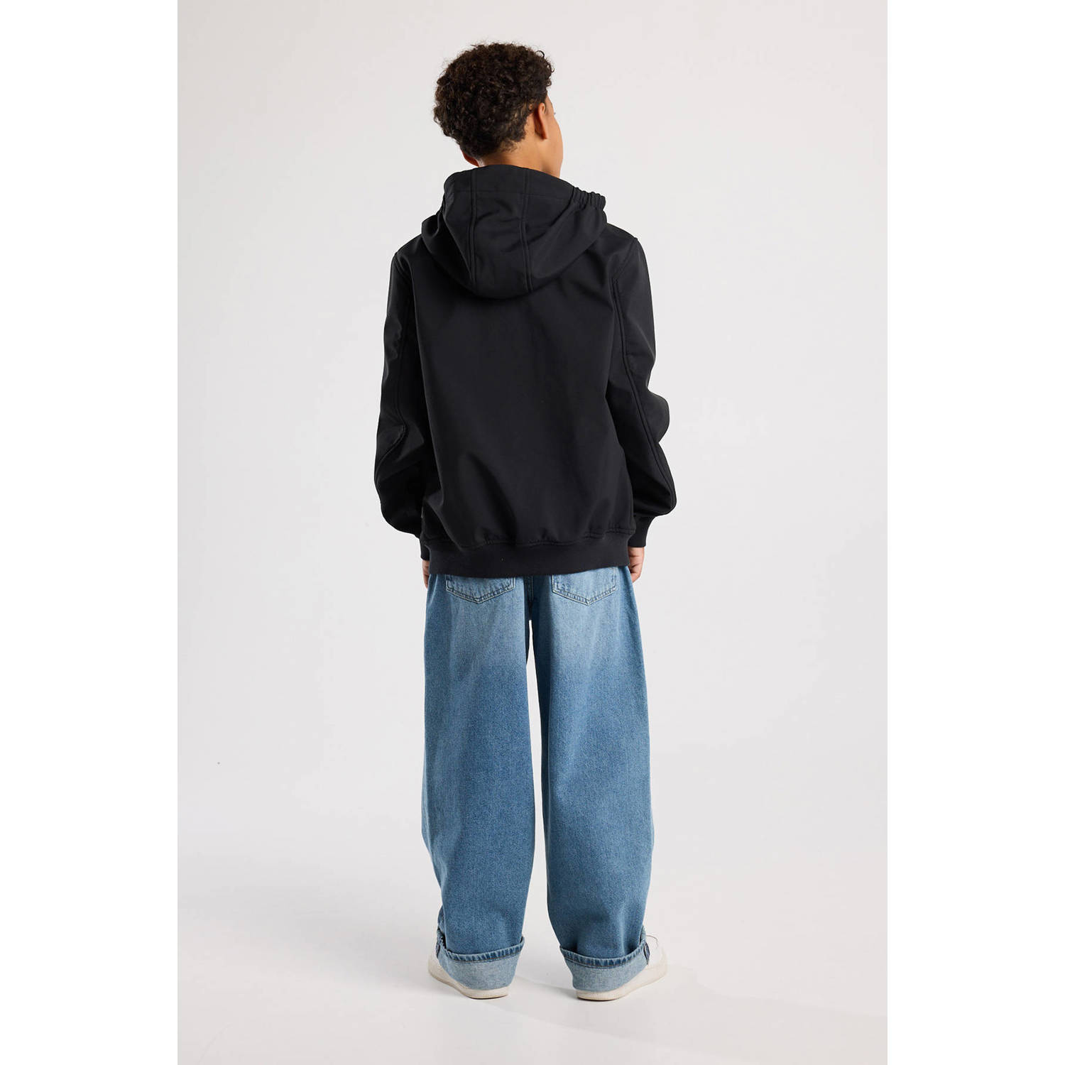 America Today softshell jas herfst zwart