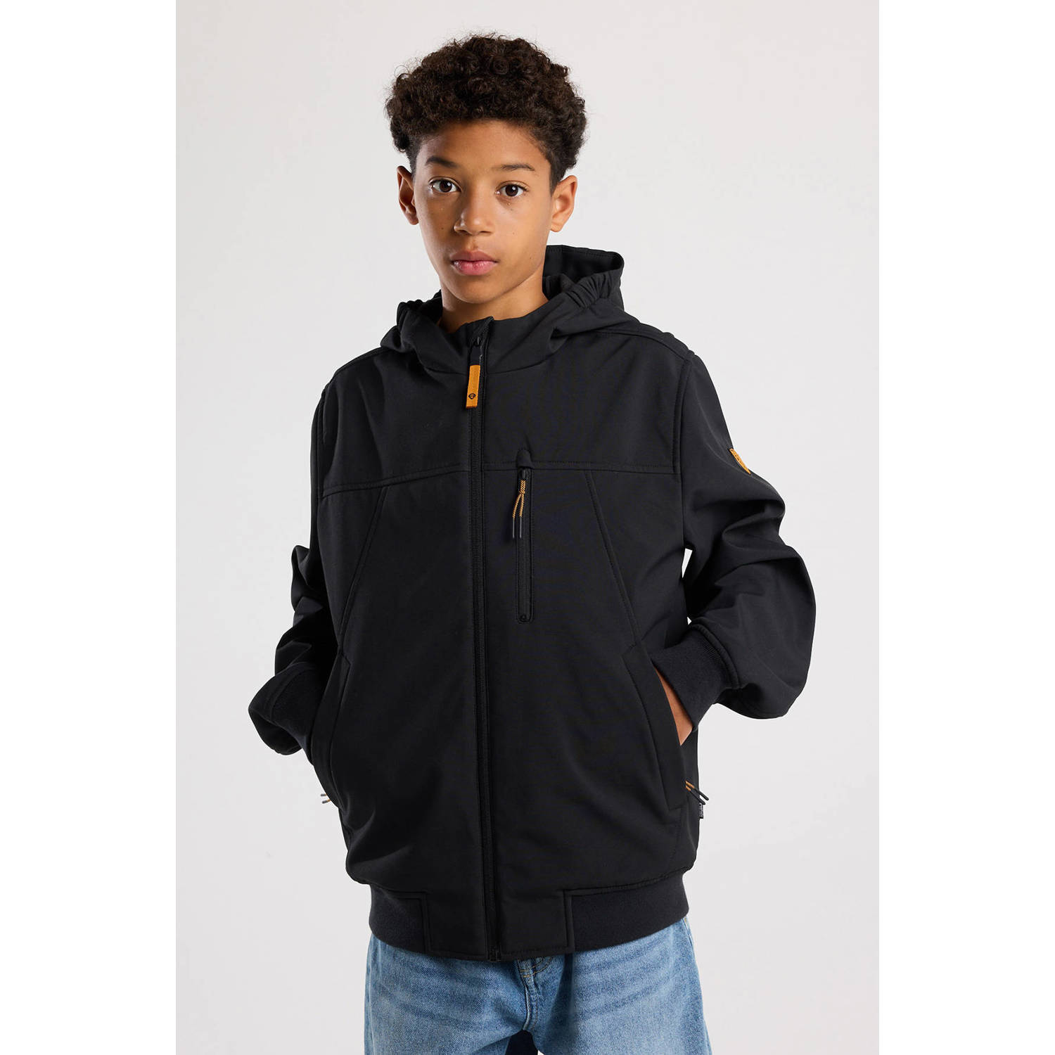 America Today softshell jas herfst zwart