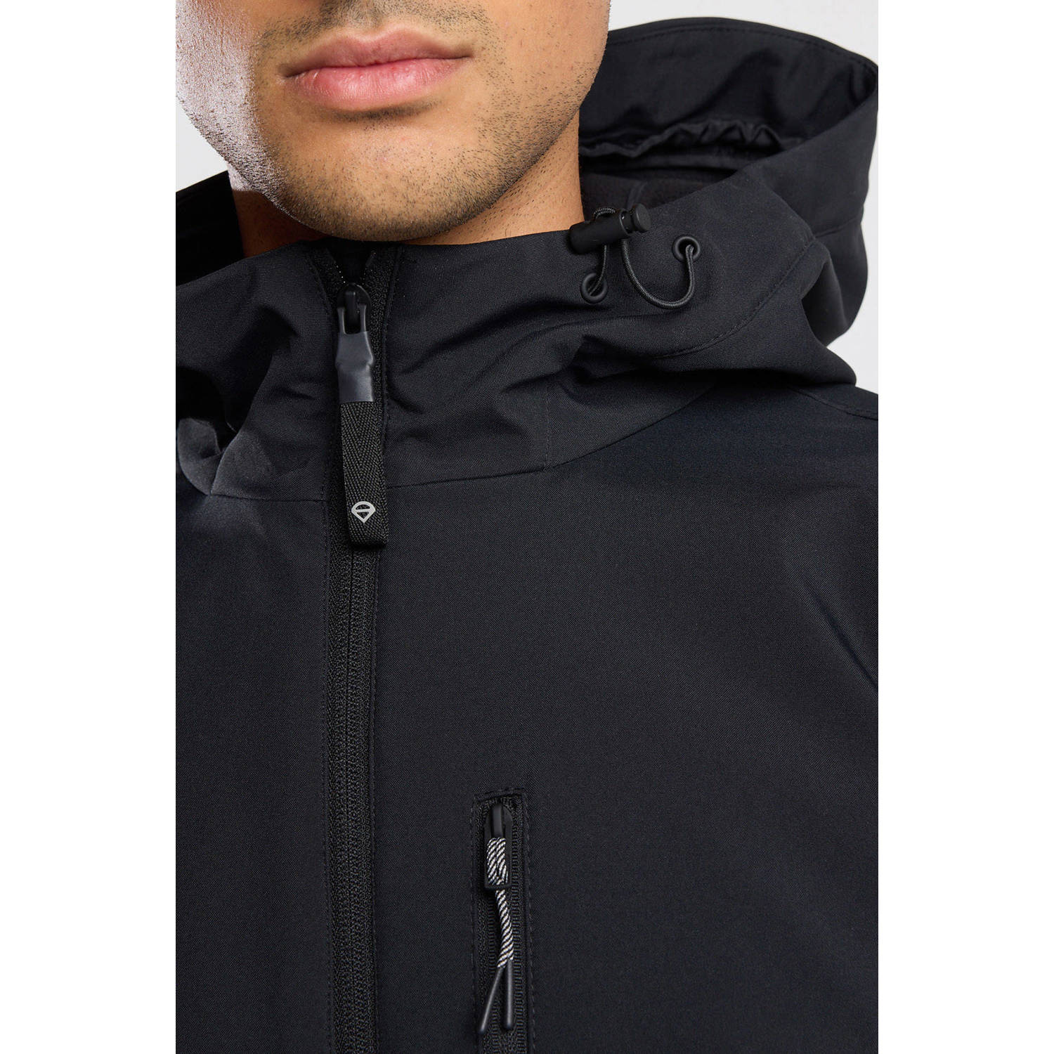 America Today softshell jas zwart