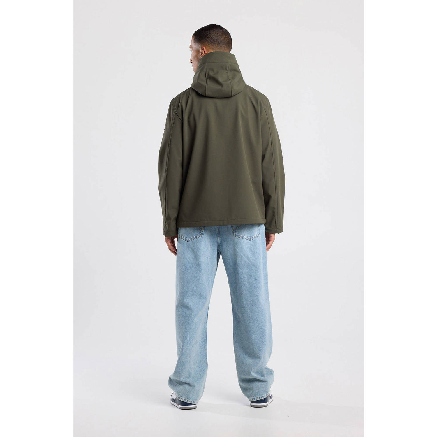 America Today softshell jas groen