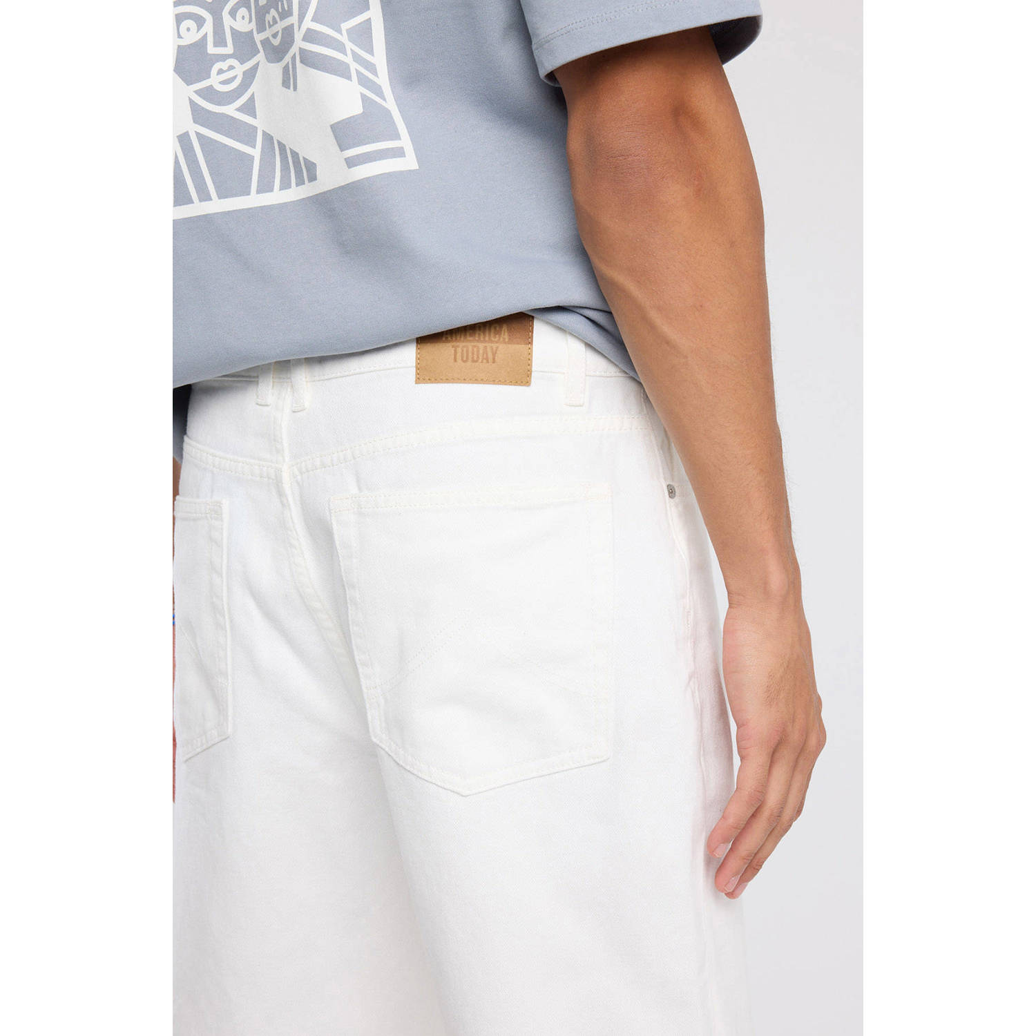 America Today denim regular short wit
