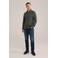 WE Fashion casual overhemd donkergroen