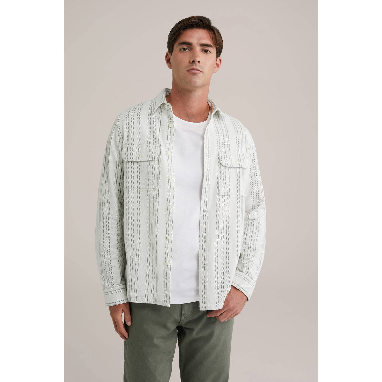 WE Fashion overshirt ecru