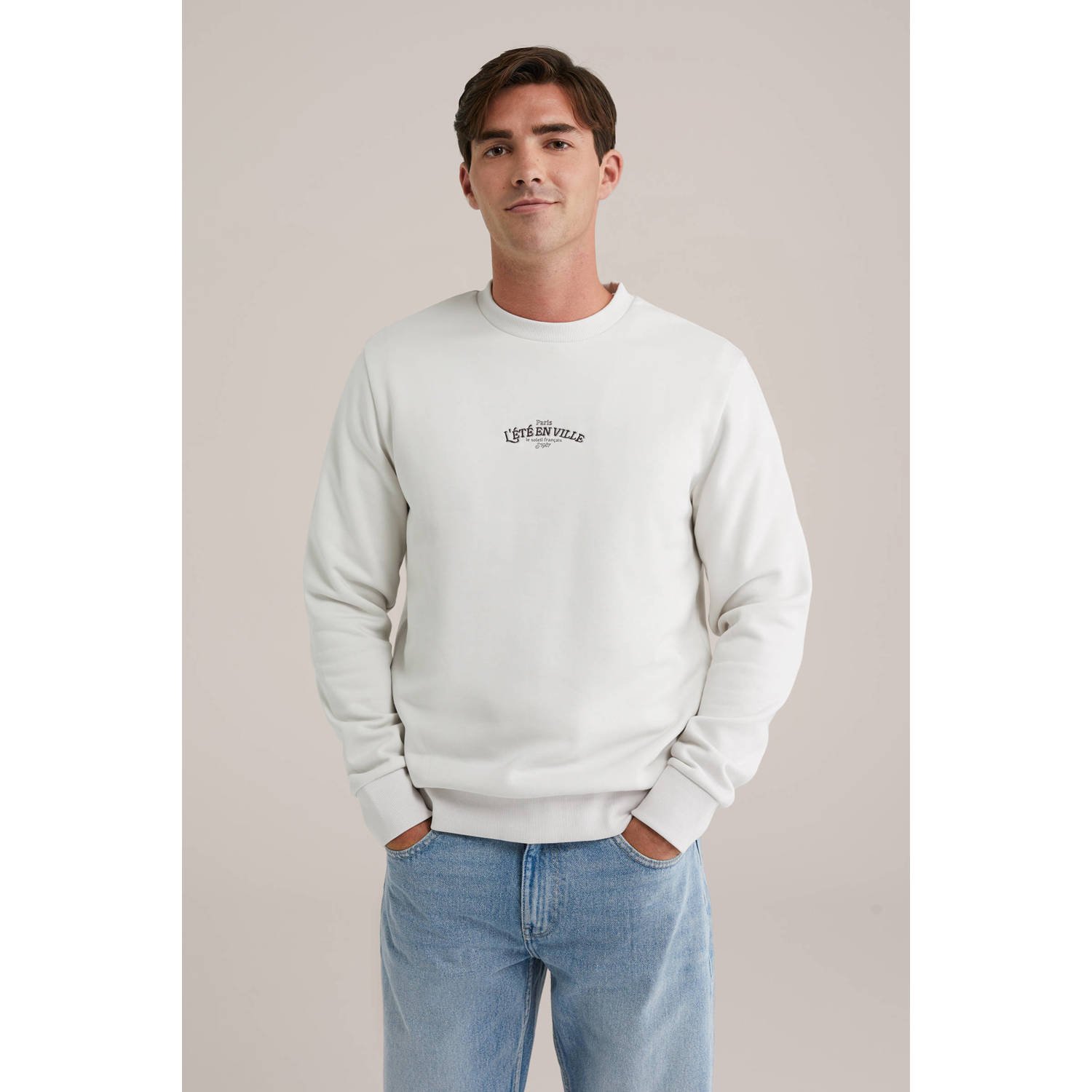 WE Fashion sweater ecru