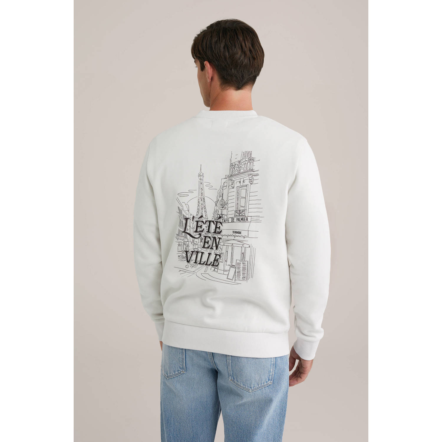 WE Fashion sweater ecru