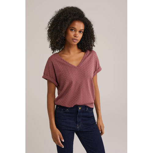 WE Fashion top oudroze afbeelding