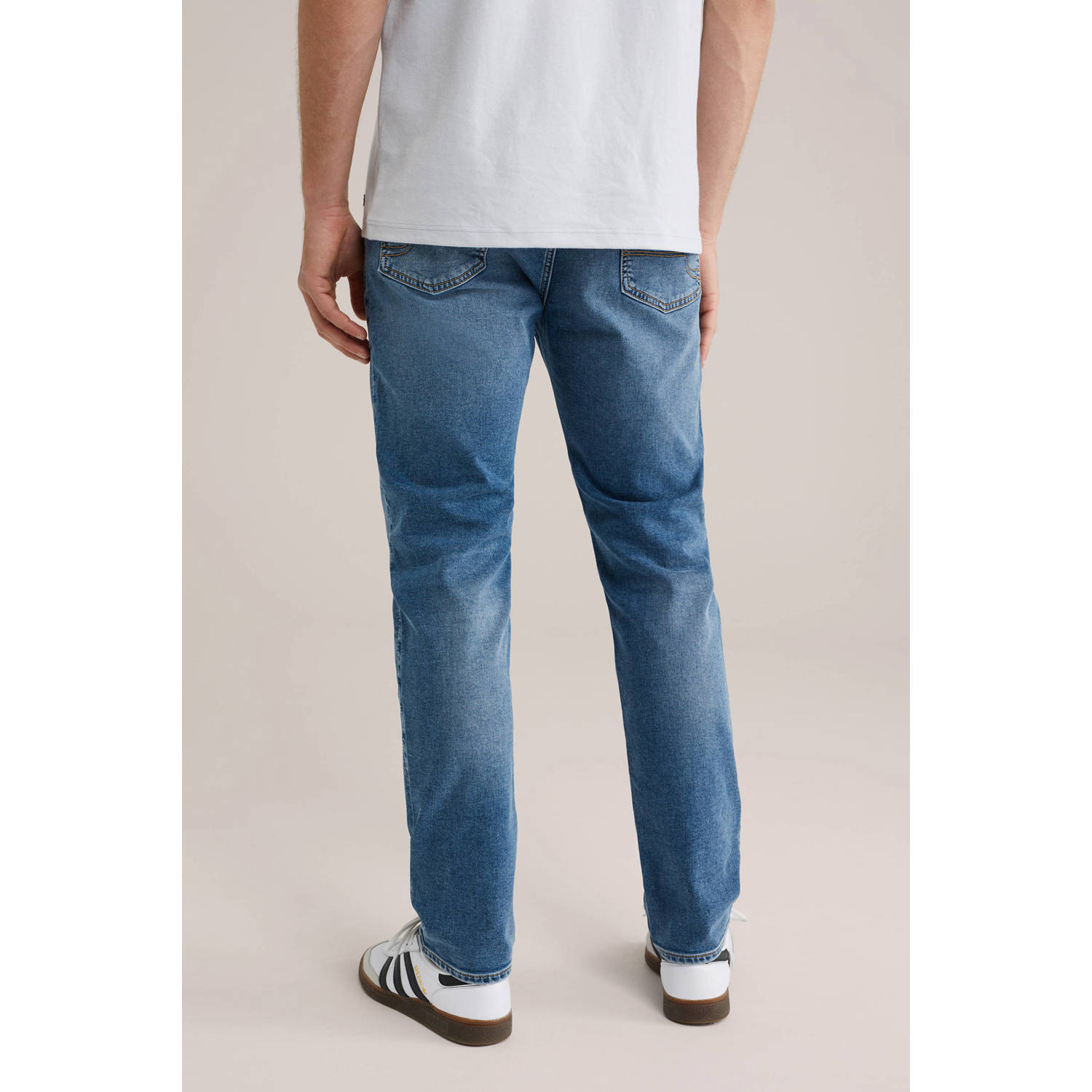 WE Fashion Blue Ridge slim fit jeans blue denim
