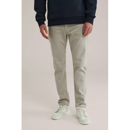 WE Fashion Blue Ridge slim fit jeans greyish afbeelding