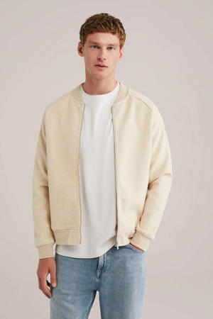 sweatvest beige