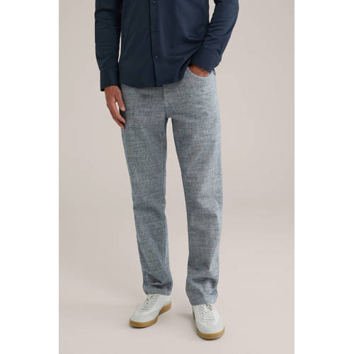WE Fashion straight casual broek grijs afbeelding