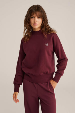 sweater donkerrood