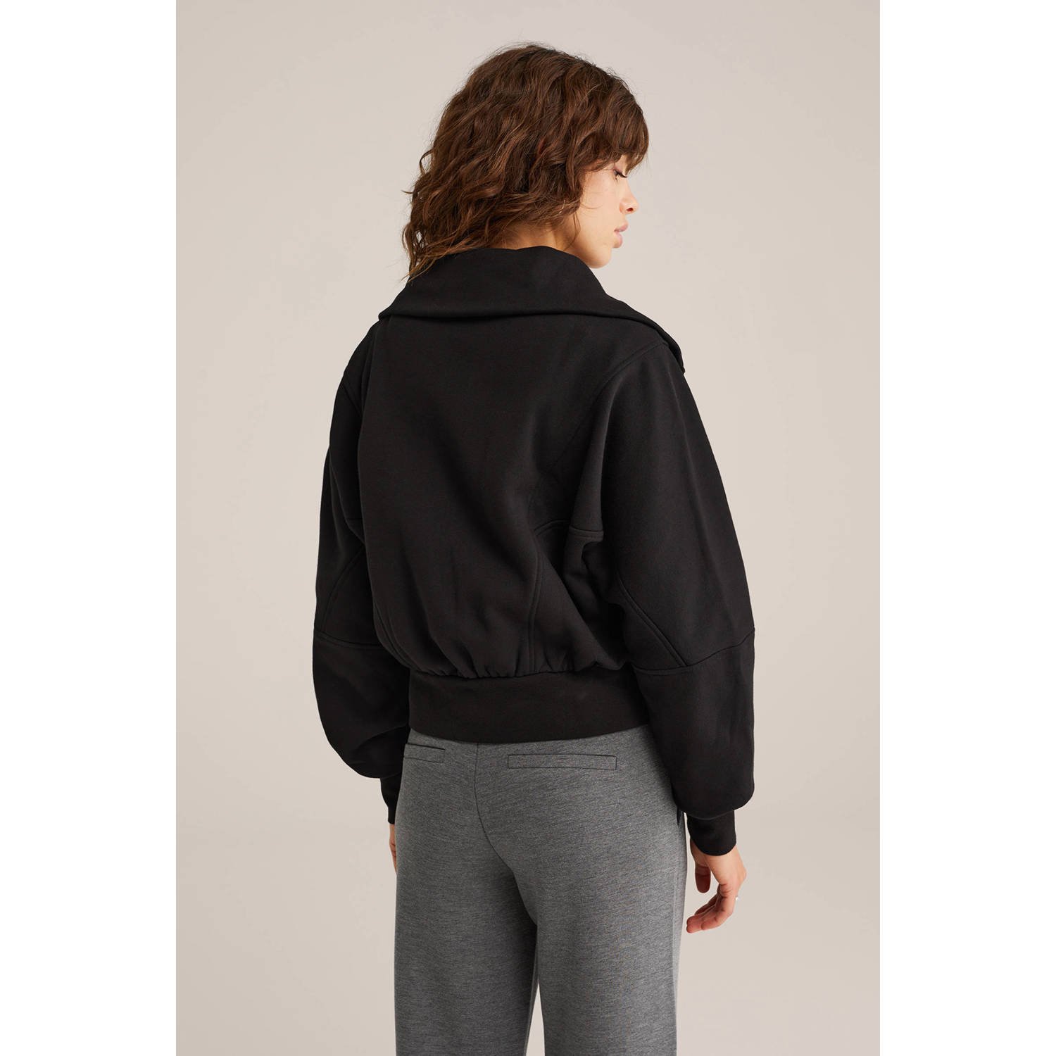 WE Fashion vest zwart