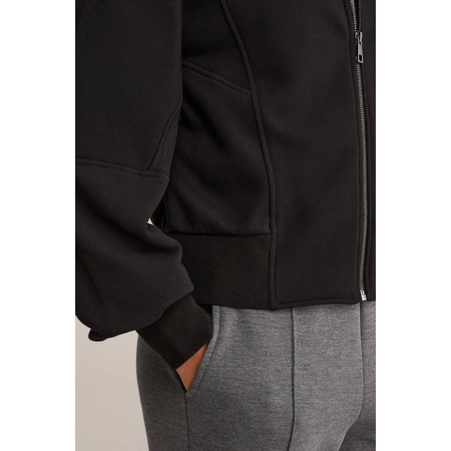WE Fashion vest zwart
