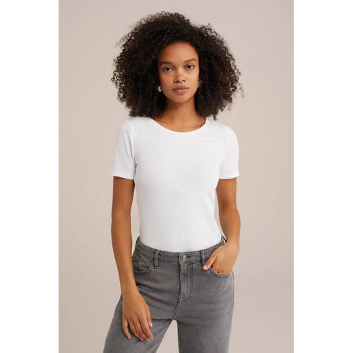 WE Fashion T-shirt zwart afbeelding