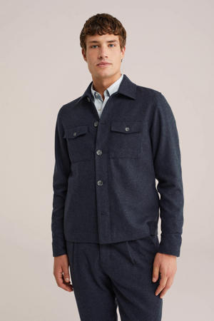 overshirt donkerblauw