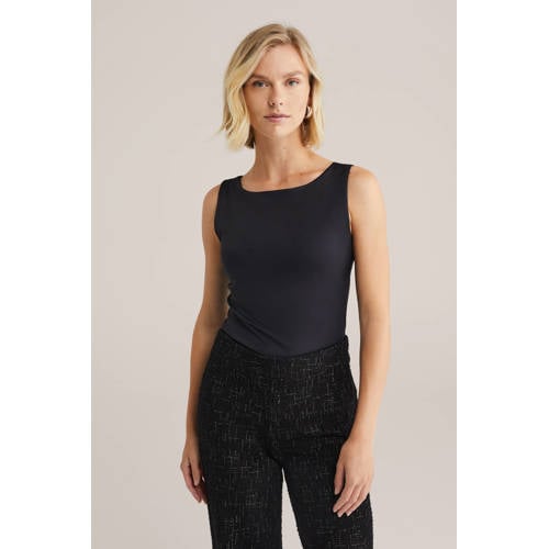 WE Fashion top zwart afbeelding