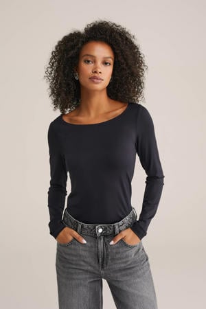 T-shirt zwart
