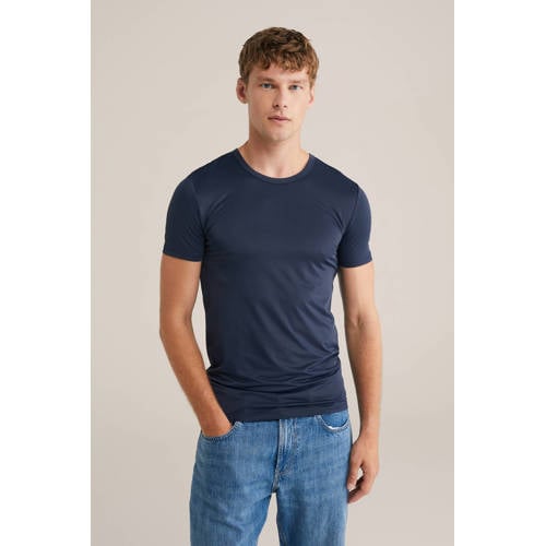 WE Fashion ondershirt donkerblauw afbeelding