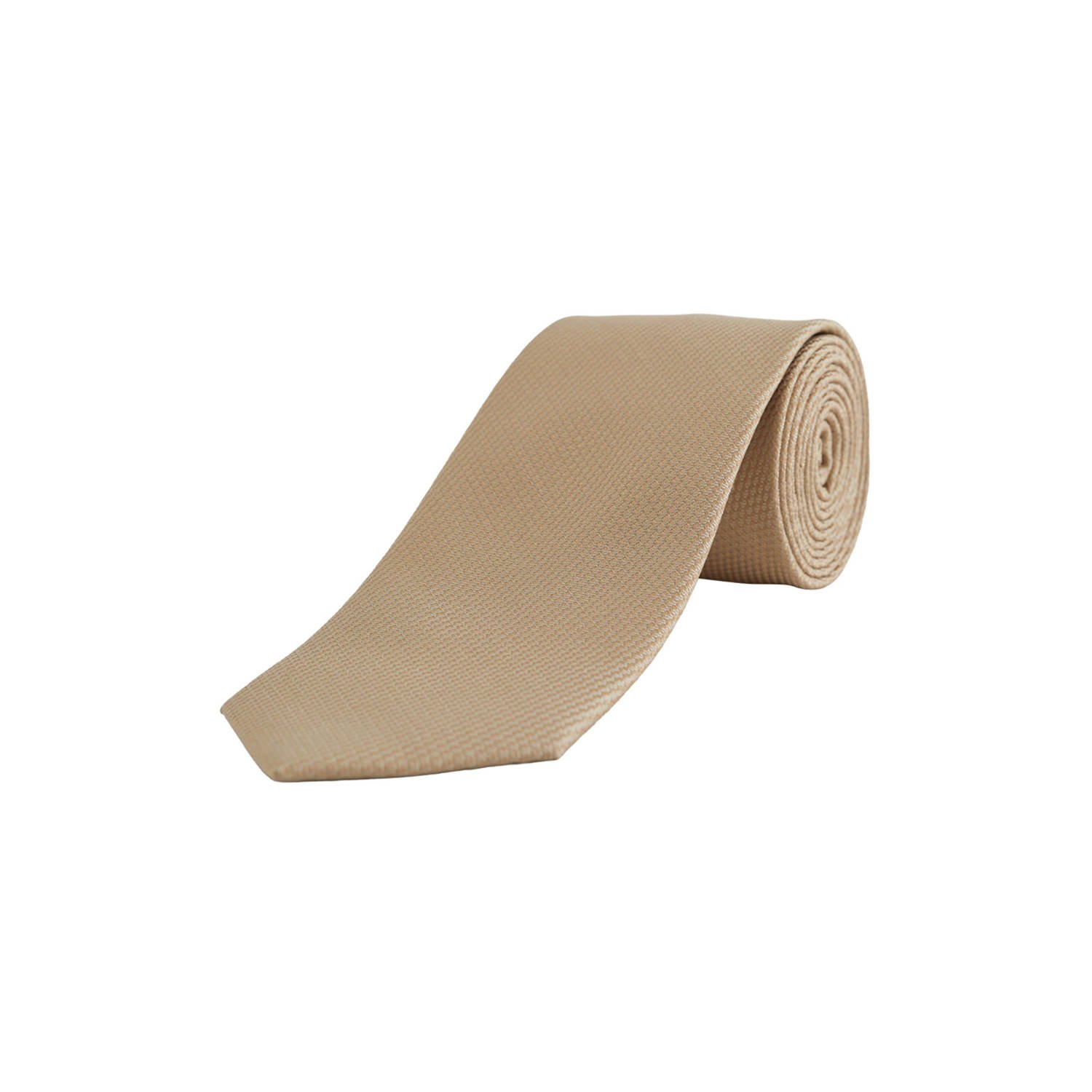 WE Fashion stropdas beige