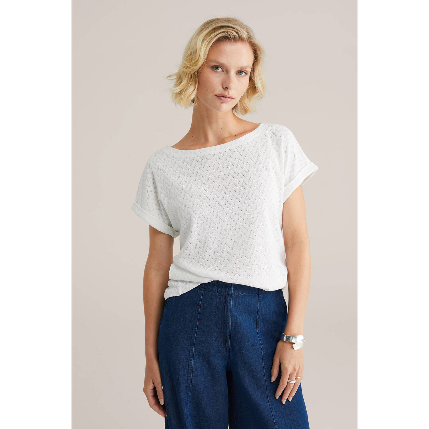 WE Fashion T-shirt wit