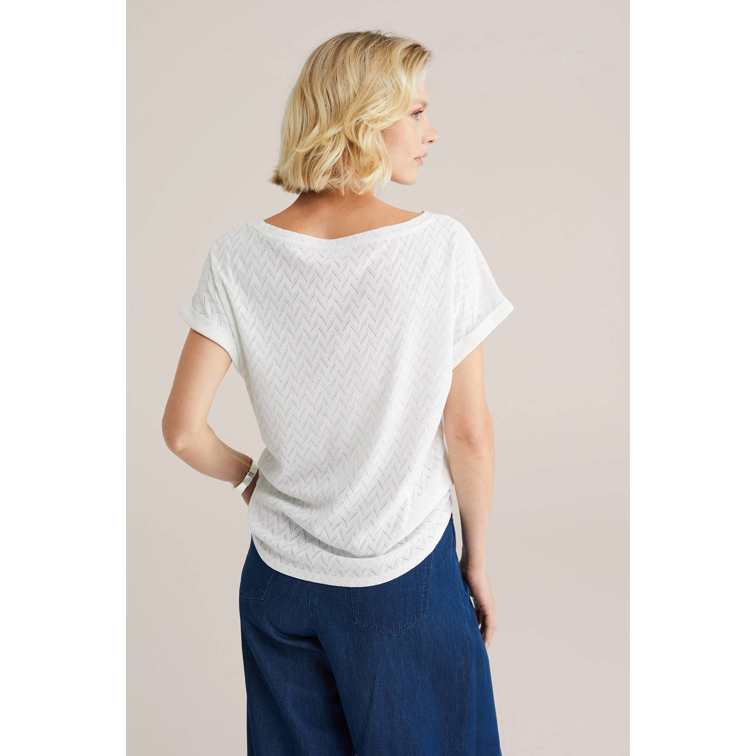WE Fashion T-shirt wit