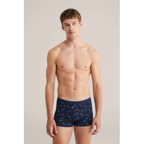 WE Fashion boxershort donkerblauw afbeelding
