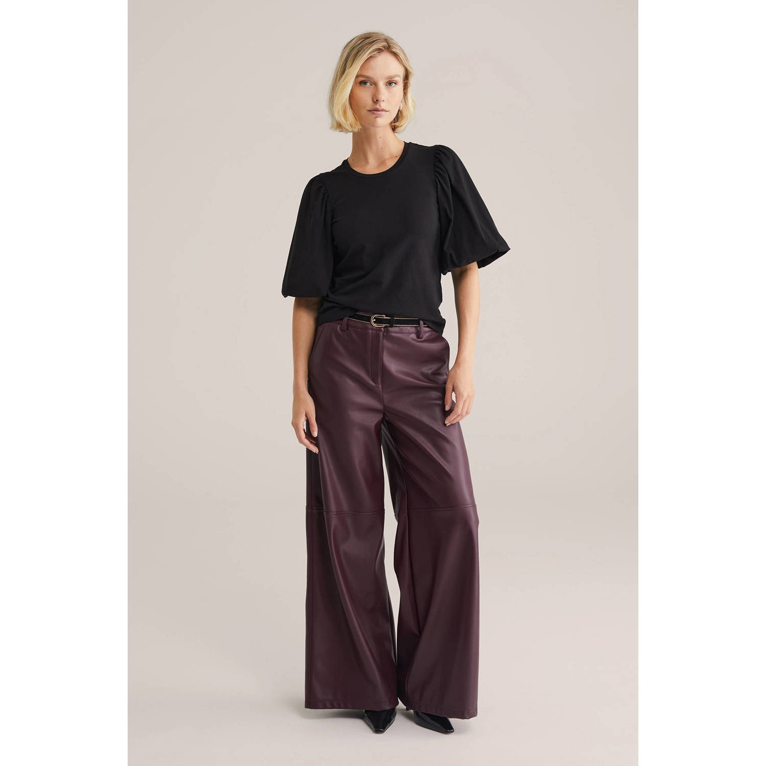 WE Fashion top zwart
