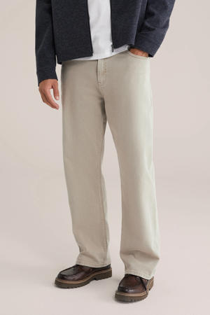 loose fit jeans grey taupe