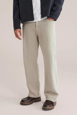 loose fit jeans grey taupe