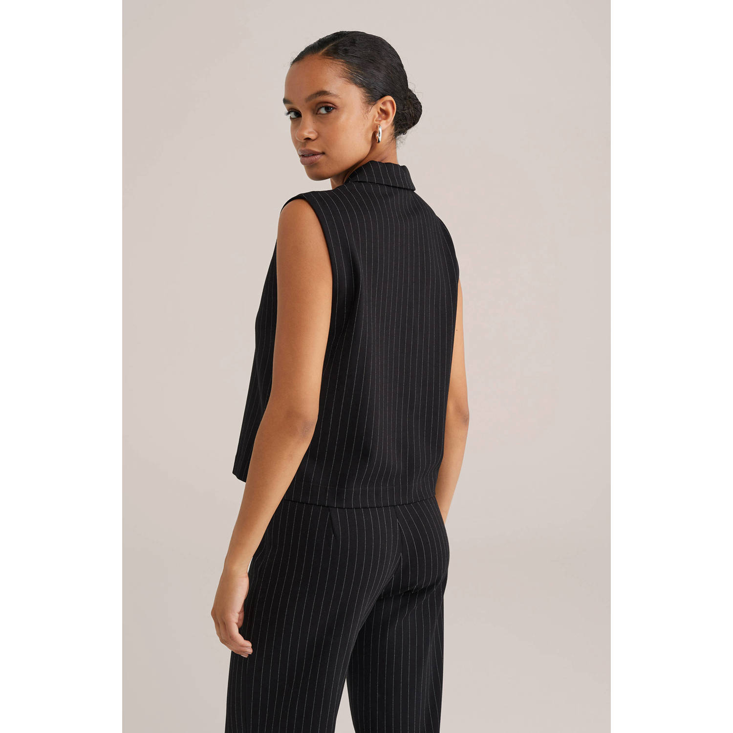 WE Fashion gilet zwart