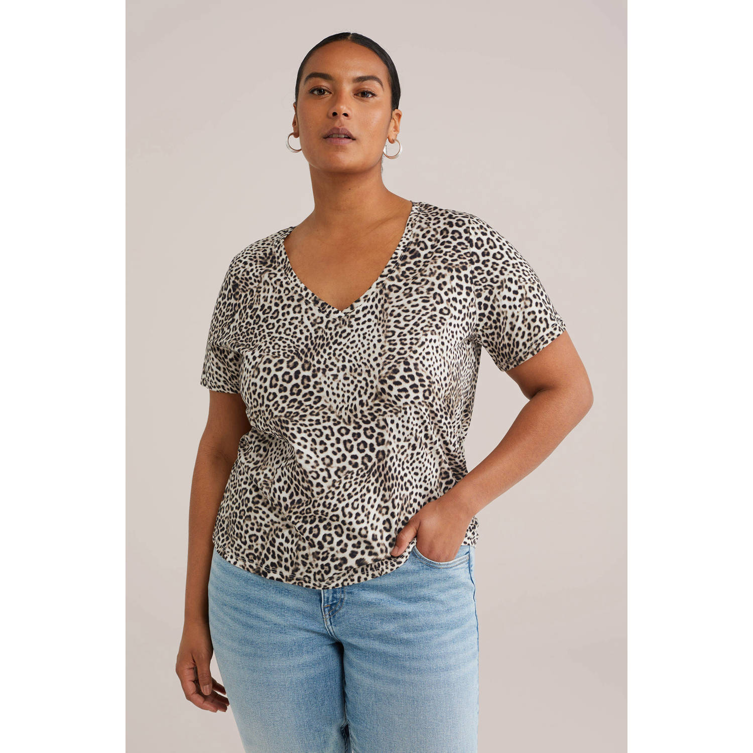 WE Fashion top ecru