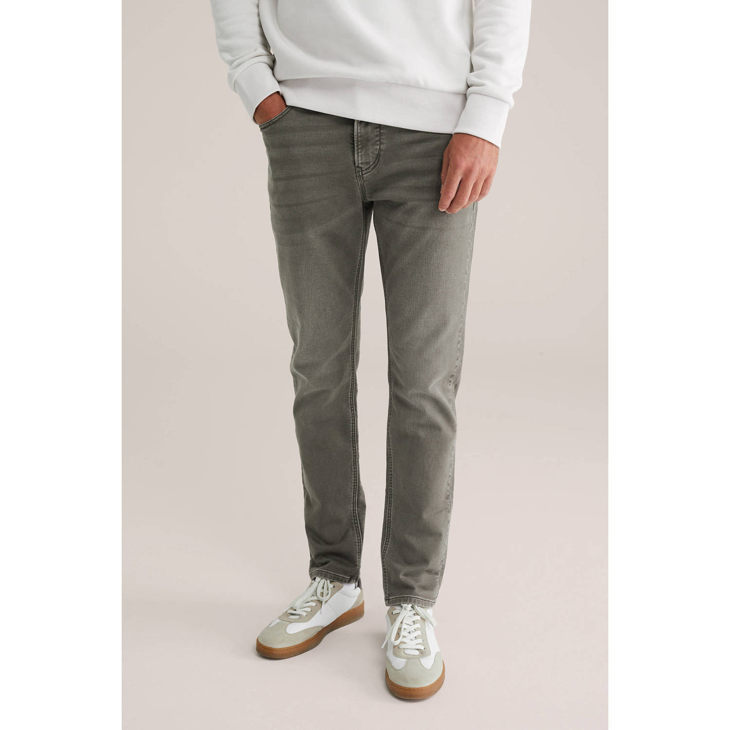 WE Fashion Blue Ridge slim fit jeans dark fern
