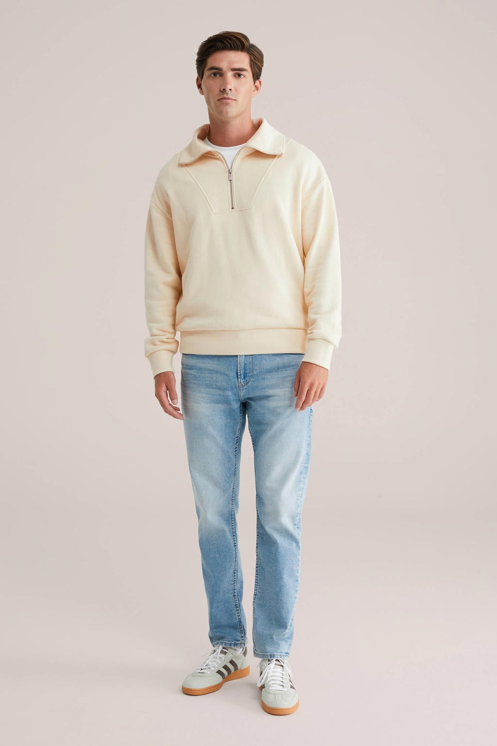 WE Fashion Blue Ridge slim fit jeans light denim