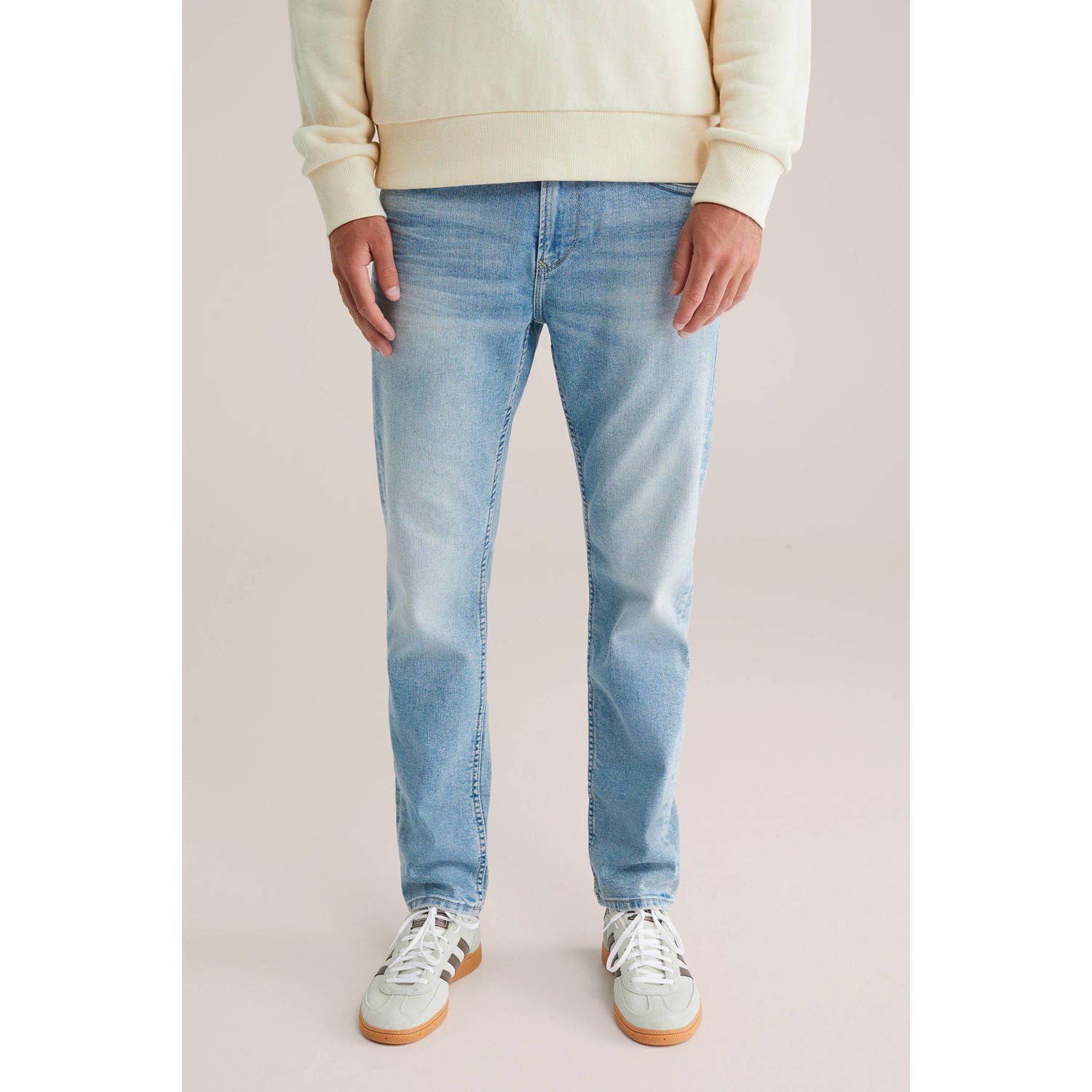 WE Fashion Blue Ridge slim fit jeans light denim