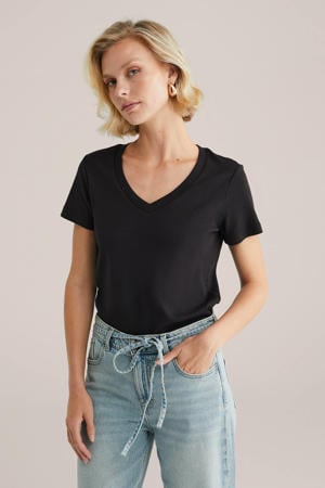 T-shirt zwart
