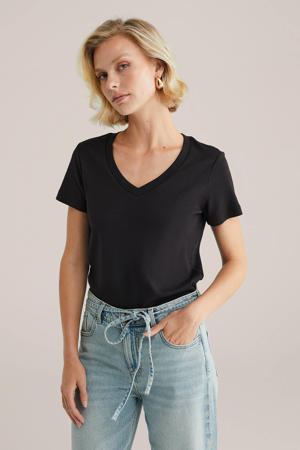 T-shirt zwart
