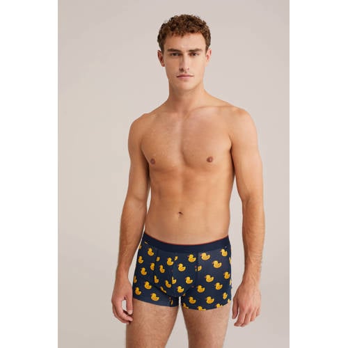 WE Fashion boxershort donkerblauw afbeelding