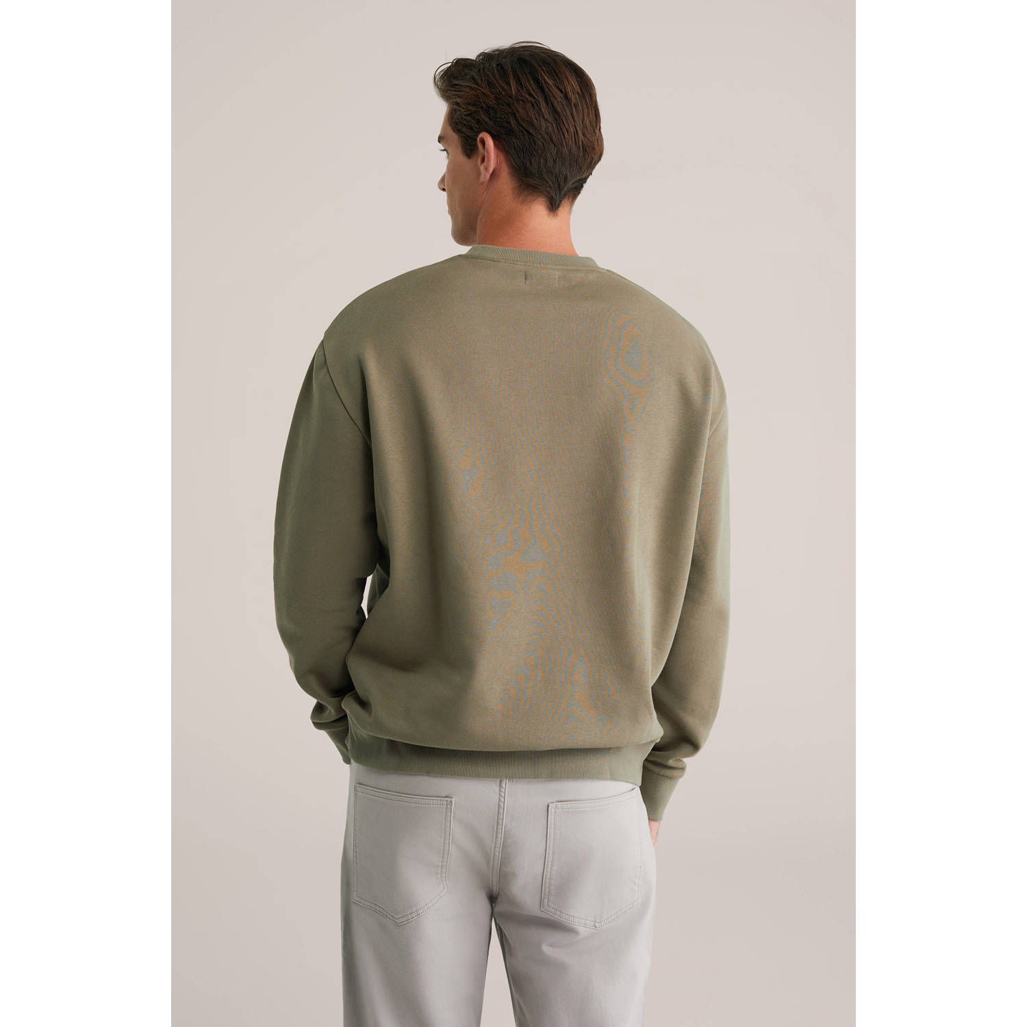 WE Fashion sweater groen