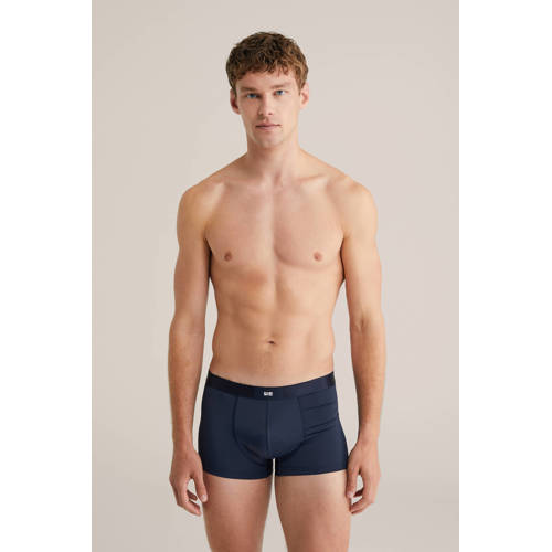 WE Fashion sportboxer donkerblauw afbeelding