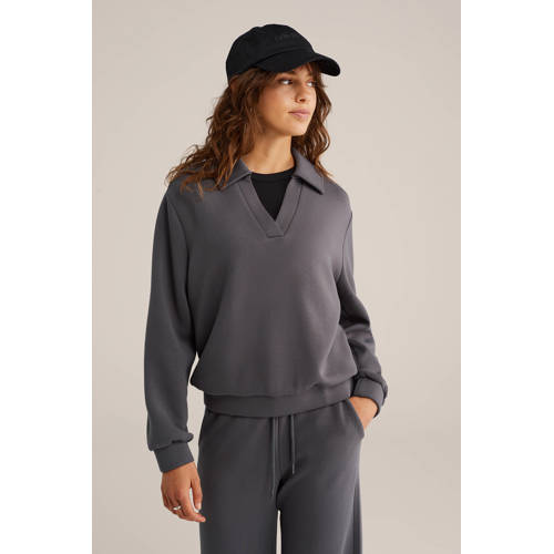 WE Fashion sweater grijs afbeelding
