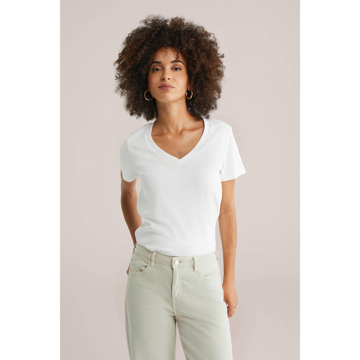 WE Fashion T-shirt wit