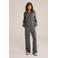 WE Fashion sweater grijs melange