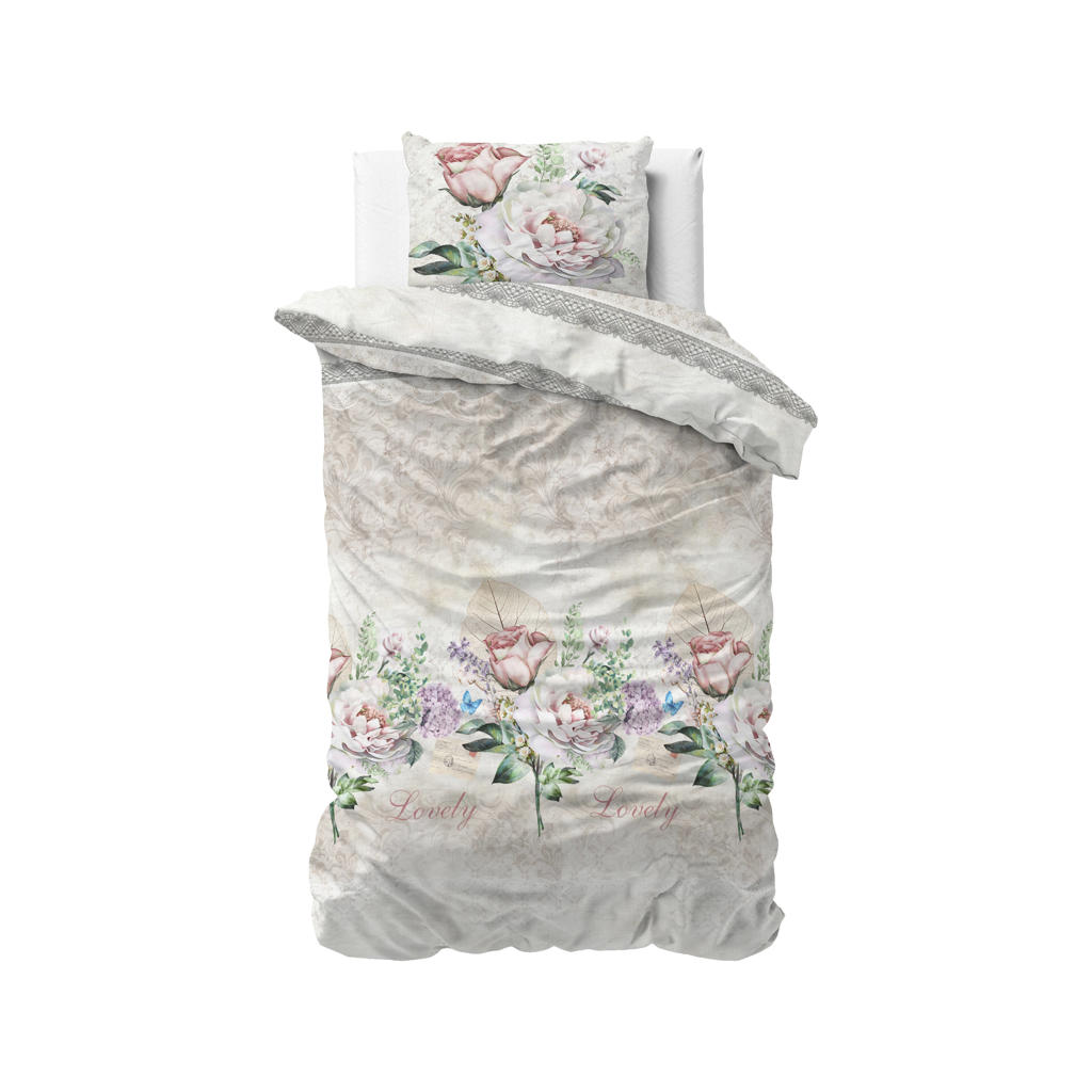 Sleeptime polyester-katoen dekbedovertrek 1-persoons (140x220 cm)