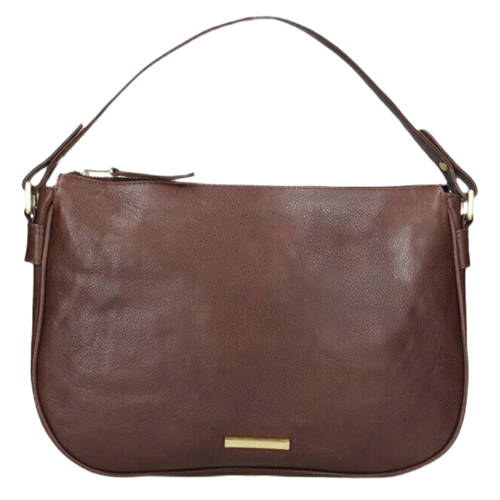 Fred de la Bretoniere leren crossbody tas Valera bruin afbeelding