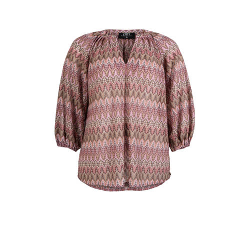Zoey top multi met lurex afbeelding